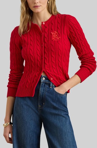 Pletena bombažna jopa