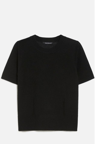 Fine pure wool T-shirt