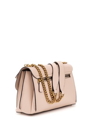 GUESS Malva torbica za čez ramo iz umetnega usnja Roza - Pink 2