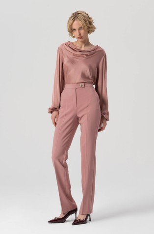 Hlače z visokim pasom