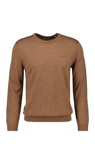 Extra Fine Merino Wool Crew Neck Sweater