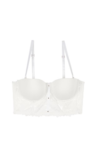 Fleur Lace balconette modrček z oporo