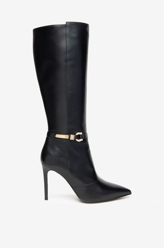 Leather Heeled Boots