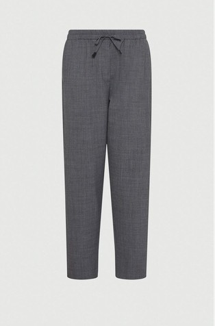 Relaxed fit trousers in wool-blend