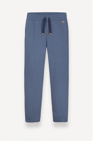 Tracksuit bottoms in cotton-blend