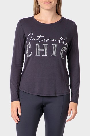 Chic majica z dolgimi rokavi