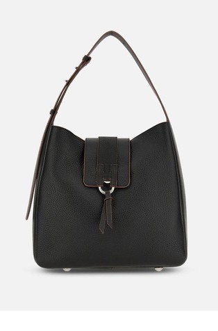 Usnjena hobo torbica