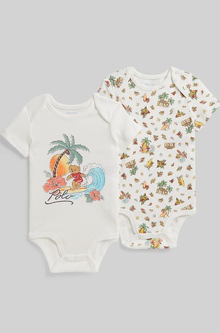 Polo Bar paket 2 bombažnih bodijev