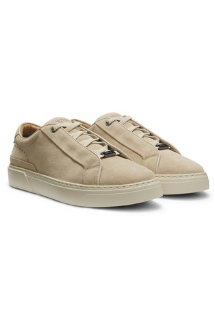 Gary low-top trainers in suede