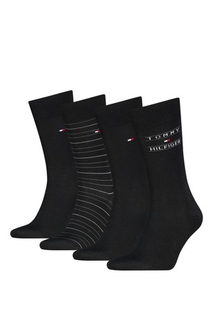 4-Pack Monogram Socks Gift Box
