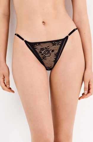 Brazilian lace all-over panties