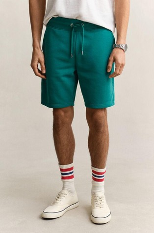 Kratke hlače z vezenim logotipom