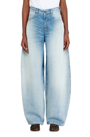 Relaxed fit jeans hlače z visokim pasom - 1987 D-Khelz 007EE