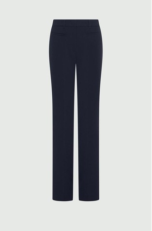 Hlače z rahlo zvončastimi hlačnicami