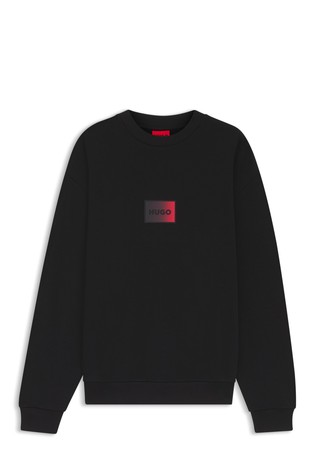 Bombažen pulover s prelivajočim se logotipom