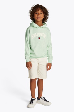 Varsity logo pulover s kapuco