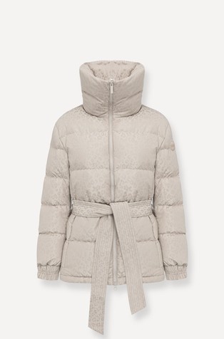 Vodoodbojna puhovka s pasom in živalskim vzorcem