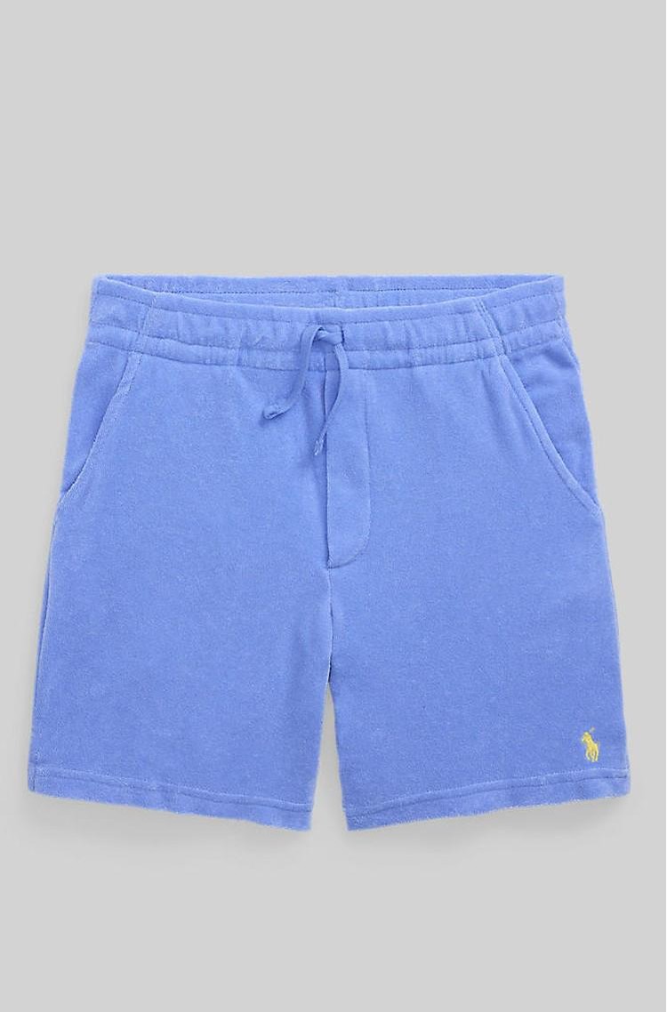 RALPH LAUREN Cotton-blend Drawstring Short Harbor Island Blue 