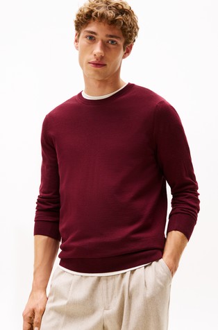 Fine merino wool sweater