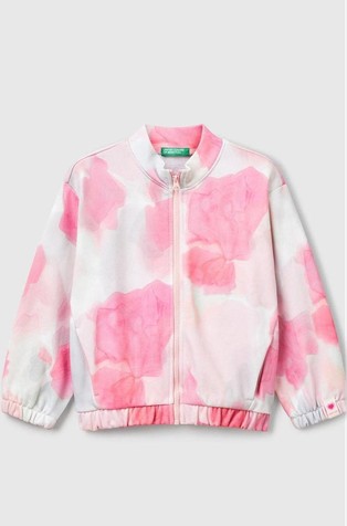 Bombažna jopa s dip-dye vzorcem