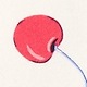 Večbarvna - Cherry Print