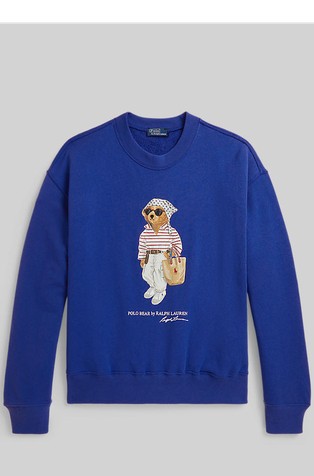 Polo Bear pulover s flisirano notranjostjo