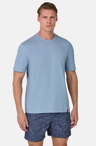 T-Shirt In Stretch Supima Cotton