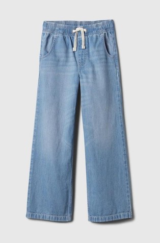 Wide leg denim hlače za deklice