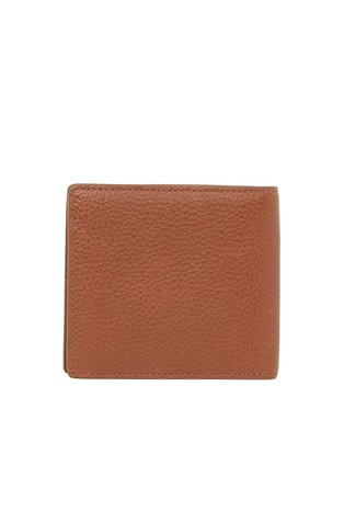 TOMMY HILFIGER Premium usnjena denarnica z žepom za kovance Rjava - Winter Cognac 2