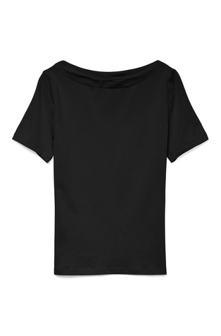 VERO MODA VMPANDA T-shirt in modal-blend Black 6