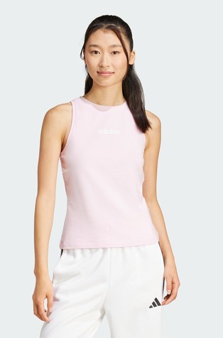 Essentials Linear Logo Slim Cotton Tank Top