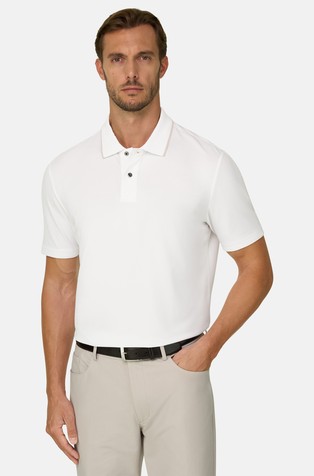 Cool Jade-Fresh polo majica iz raztegljive bombažne mešanice