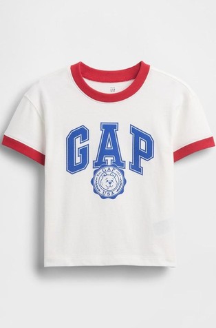 Gap logo majica s kratkimi rokavi za malčke