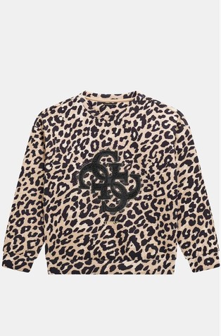 Animal print sweatshirt