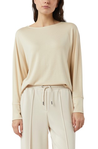 Svetleča majica z netopirskimi rokavi