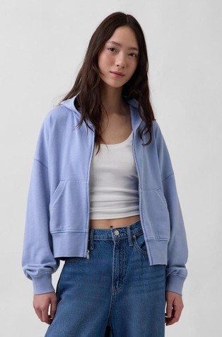 VintageSoft Terry Zip Hoodie