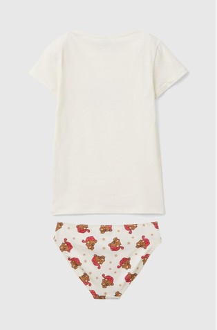 BENETTON Garfield ©2024 underwear and T-shirt set Creamy White 2