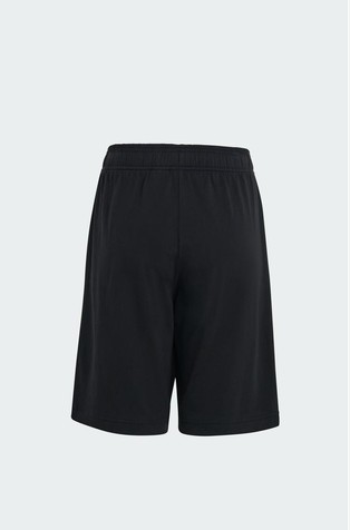 ADIDAS Essentials unisex logo bombažne kratke hlače Črna - Black / White 2