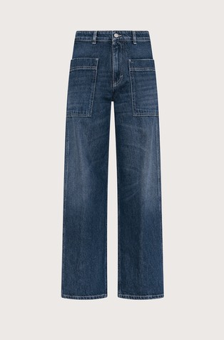 Relaxed fit jeans in cotton-blend