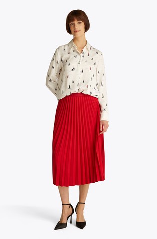 TOMMY HILFIGER Regular fit viskozna srajca Bež - Light Beige 3
