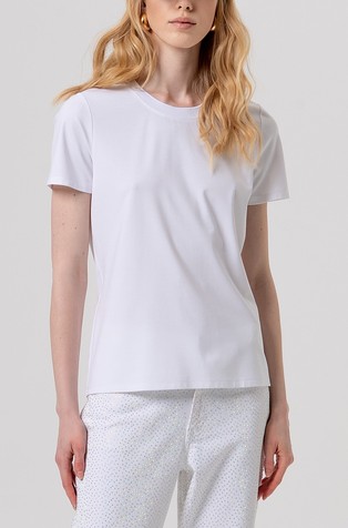 Regular fit majica iz viskozne mešanice