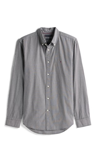 TH Flex regular fit srajca s karirastim vzorcem