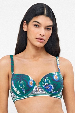 Vzorčast zgornji del kopalk z oporo