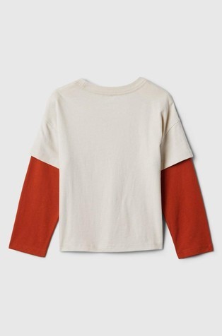 GAP babyGap | Disney majica z dolgimi rokavi za malčke Siva - Regular Grey 2