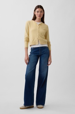 Mid Rise Wide-Leg Jeans
