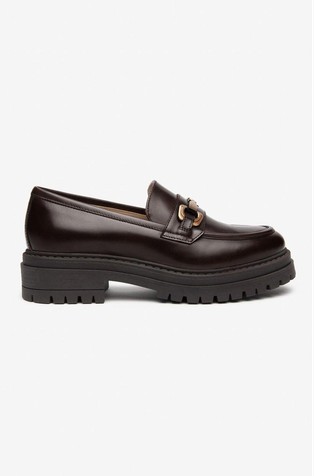 Usnjeni loafer čevlji