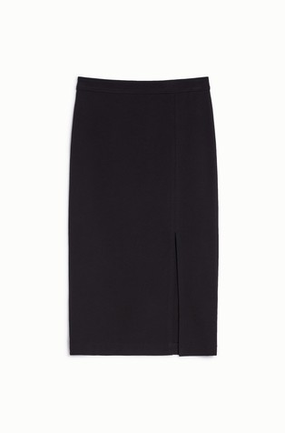 PENNYBLACK Pencil krilo iz jerseya Črna - Black 5