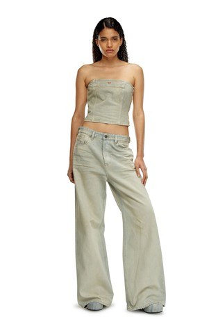 DIESEL Straight Jeans - 1996 D-Sire 09H60 Light Blue 4