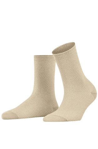 Elegant Women Socks With Shimmering Effect