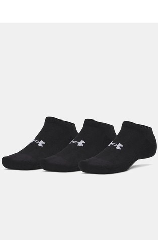 UA Performance Cotton Unisex 3-Pack No Show Socks